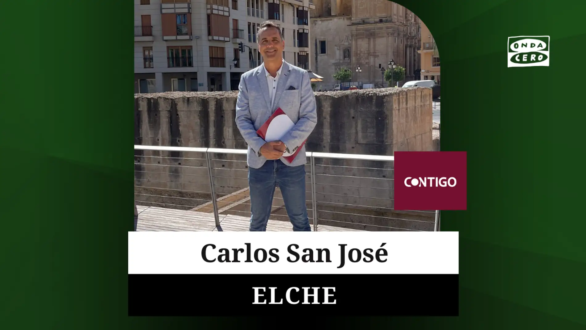 Carlos San José: profesor, peñista, cicloturista y en la única formación municipalista