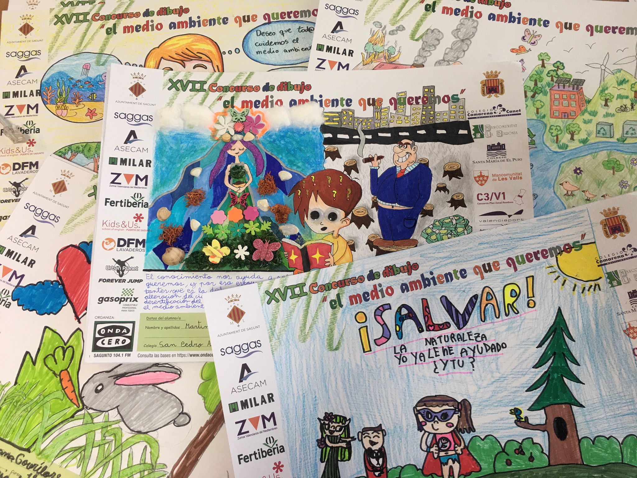 Más de 5.000 escolares participan en el XVII Concurso de Dibujo 'El medio ambiente que queremos' Más de 5.000 escolares participan en el XVII Concurso de Dibujo 'El medio ambiente que queremos'