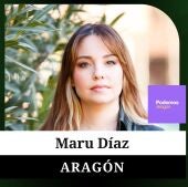 Maru Díaz, candidata de la coalición de Podemos Aragón y Alianza Verde al Gobierno de Aragón