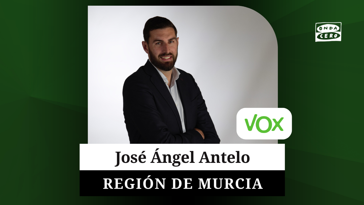 Quién es José Ángel Antelo, candidato de Vox en las elecciones autonómicas de la Región de Murcia Quién es José Ángel Antelo, candidato de Vox en las elecciones autonómicas de la Región de Murcia