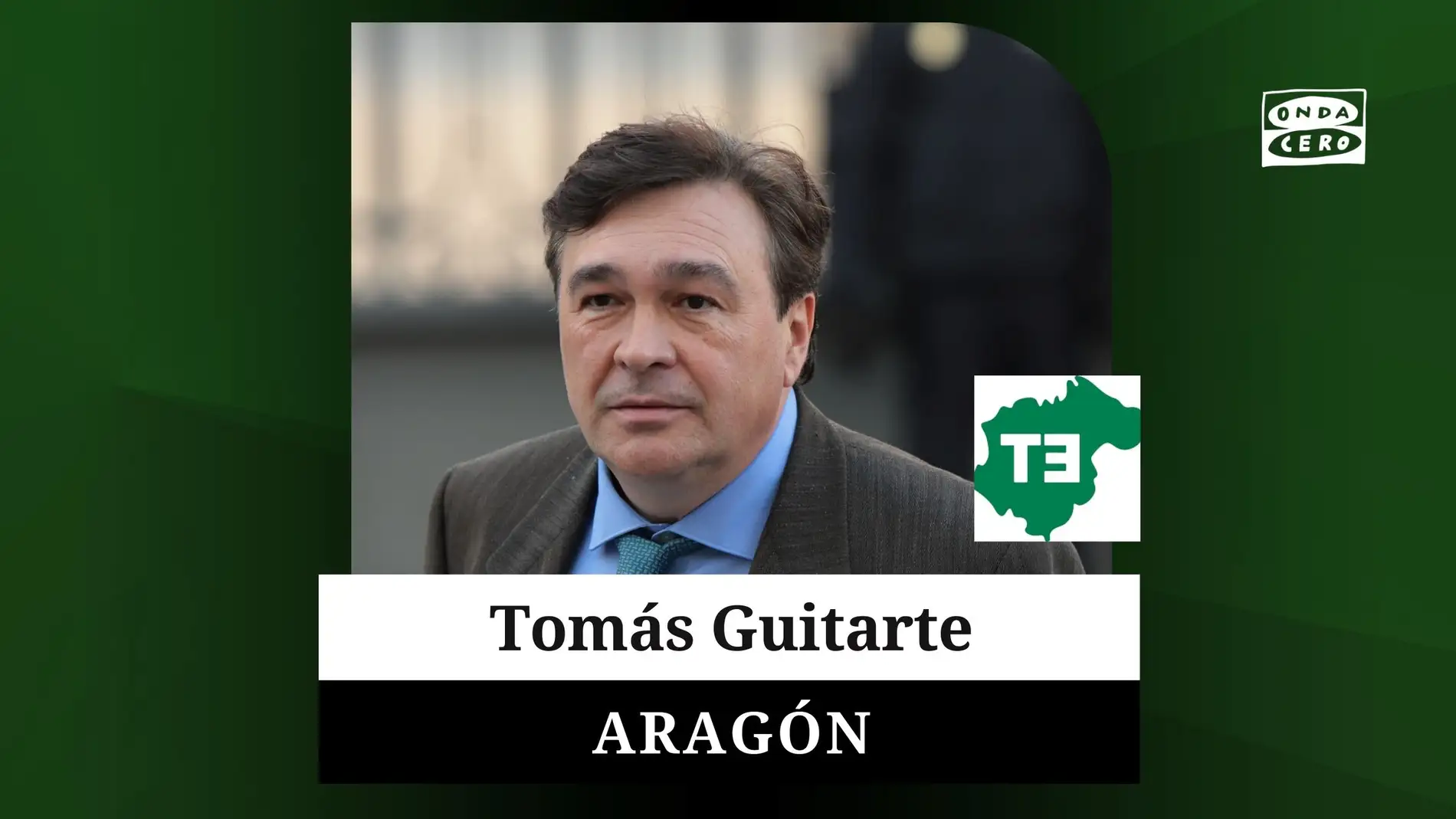 Tomás Guitarte, candidato de Teruel Existe al Gobierno de Aragón