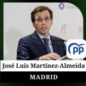José Luis Martínez Almeida, candidato del PP a la alcaldía de Madrid 