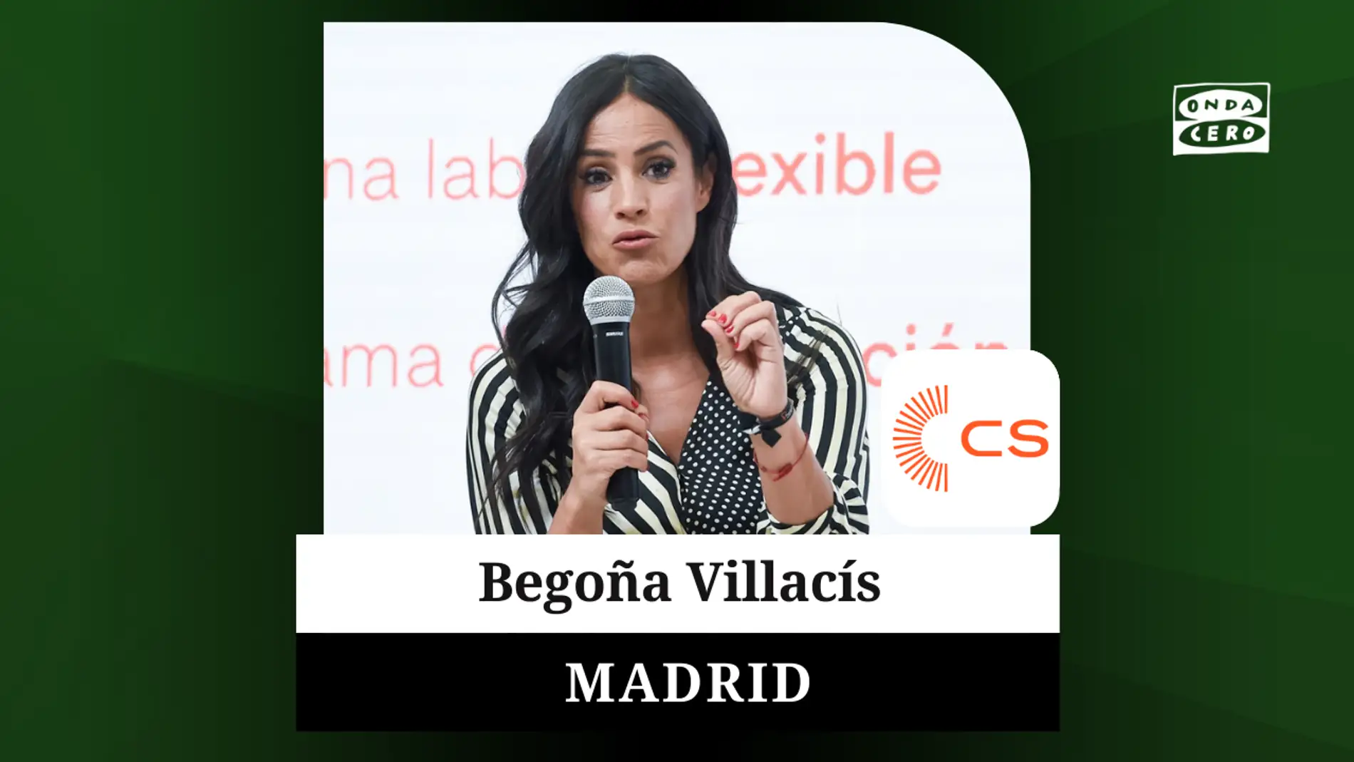 Begoña Villacís candidata de Ciudadanos a la alcaldía de Madrid 