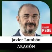 Javier Lambán, candidato del PSOE al Gobierno de Aragón