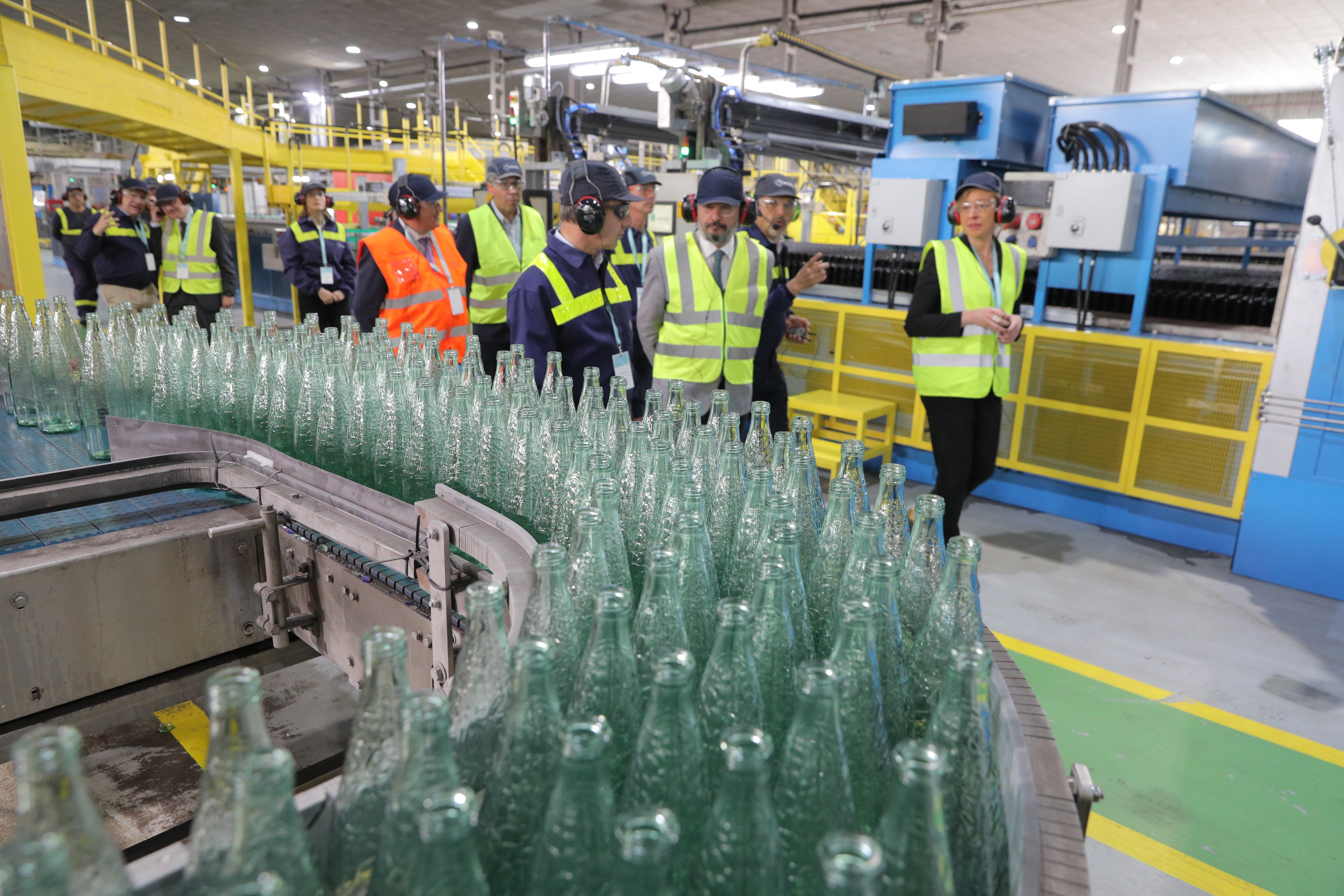 Verallia invertirá 60 millones en un horno industrial pionero en Cuarte de Huerva Verallia invertirá 60 millones en un horno industrial pionero en Cuarte de Huerva