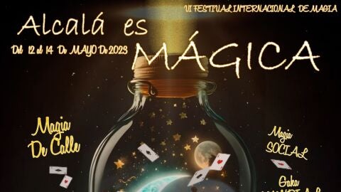 Cartel de la IV edici&oacute;n de "Alcal&aacute; es M&aacute;gica"