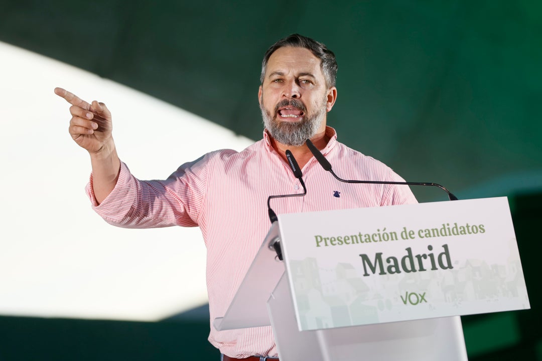Abascal, tras defender el uso del castellano: "Nos han escribido en redes sociales" Abascal, tras defender el uso del castellano: "Nos han escribido en redes sociales"