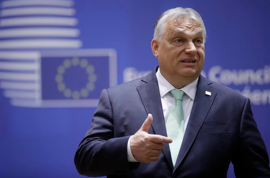 Viktor Orbán compara el proyecto de la Unión Europea con los planes de Hitler Viktor Orbán compara el proyecto de la Unión Europea con los planes de Hitler