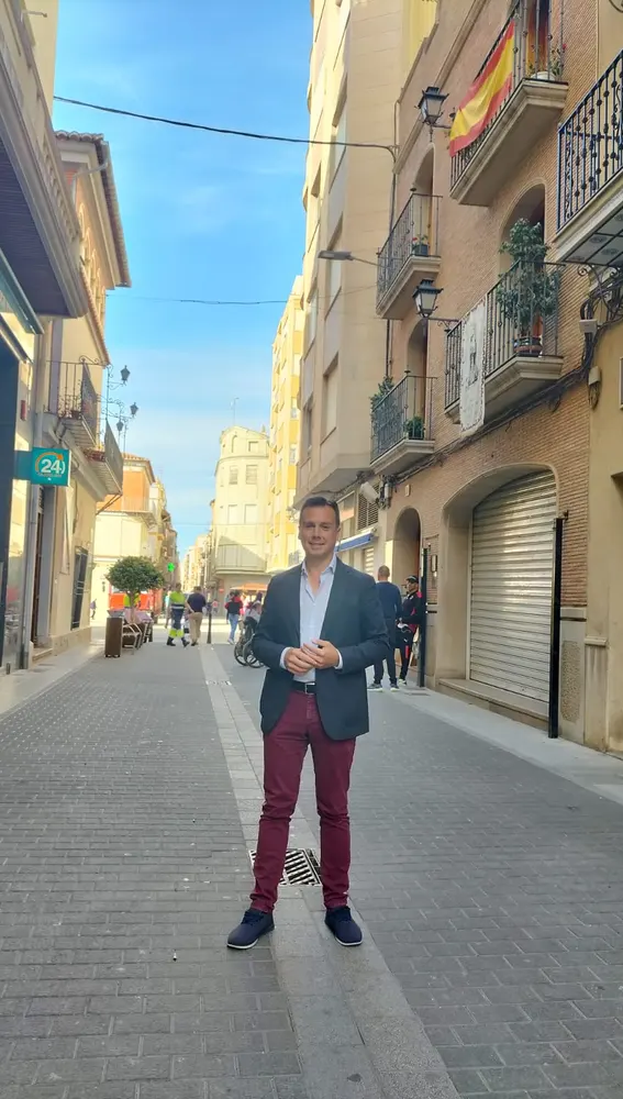 Candidato del PP, José Vicente Adsuara. Candidato del PP, José Vicente Adsuara.