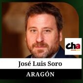 José Luis Soro, candidato de CHA al Gobierno de Aragón