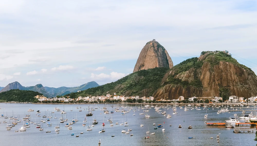 Brasil desde la costa Brasil desde la costa