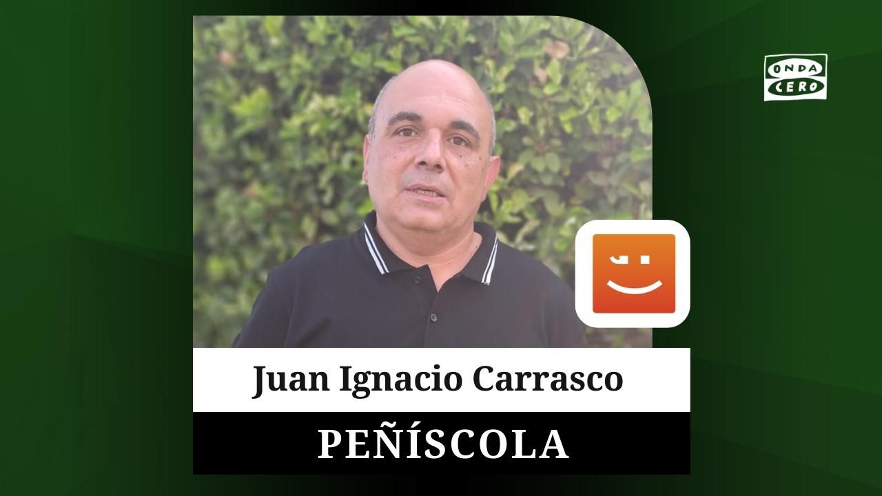 Quién es Juan Ignacio Carrasco, candidato a la alcaldía de Peñíscola por Compromís Quién es Juan Ignacio Carrasco, candidato a la alcaldía de Peñíscola por Compromís
