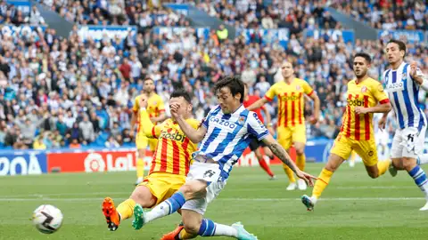 El Girona remonta y rescata un punto del Reale Arena El Girona remonta y rescata un punto del Reale Arena