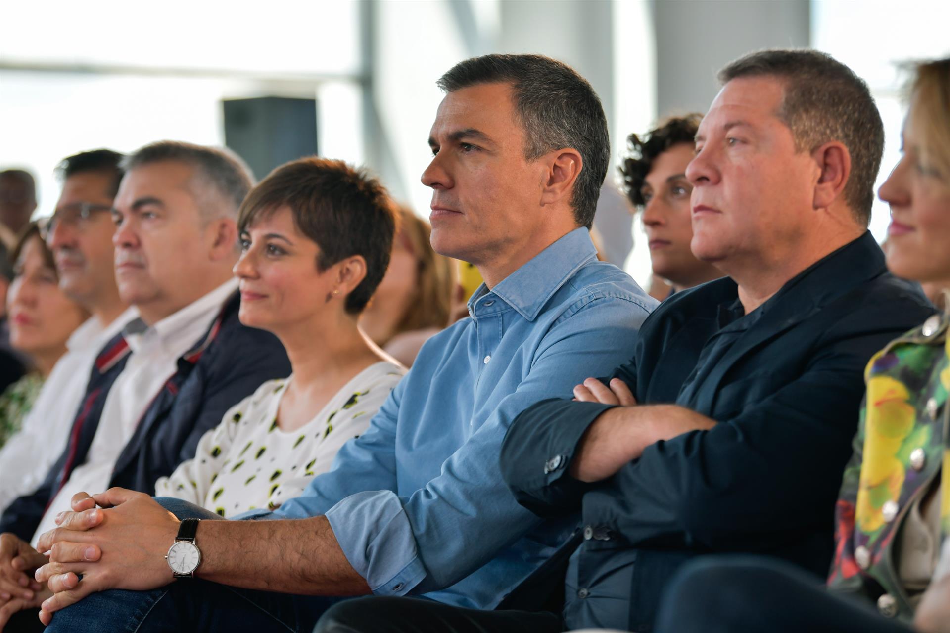 Pedro Sanchez: "Hemos puesto a Puertollano en el mapa y va a contar con el despliegue del hidrógeno verde" Pedro Sanchez: "Hemos puesto a Puertollano en el mapa y va a contar con el despliegue del hidrógeno verde"