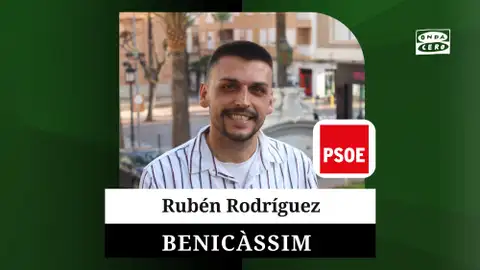 Rubén Rodríguez, candidato a la alcaldía de Benicàssim por el PSOE. Rubén Rodríguez, candidato a la alcaldía de Benicàssim por el PSOE.