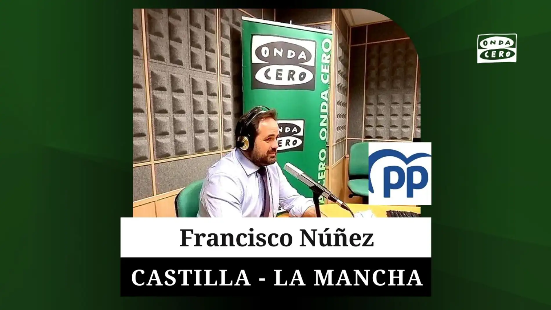 Francisco Núñez, candidato del PP, a por el cambio en Castilla - La Mancha
