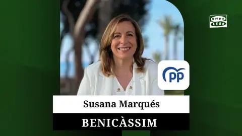 Susana Marqués, candidata por el Partido Popular a la alcaldía de Benicàssim. Susana Marqués, candidata por el Partido Popular a la alcaldía de Benicàssim.