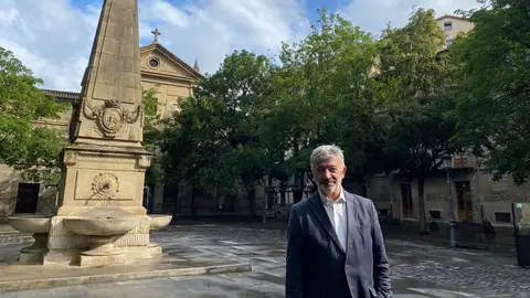 Koldo Martínez, candidato de Geroa Bai al ayuntamiento de Pamplona Elecciones