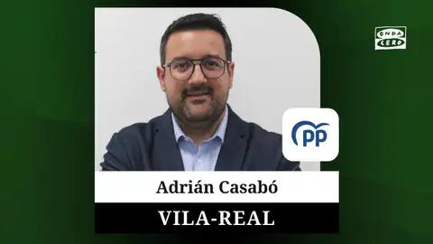 Candidato Partido Popular, Adrián Casabó Candidato Partido Popular, Adrián Casabó