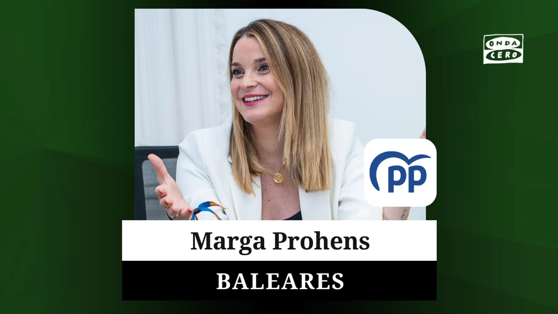 ¿Quién es Marga Prohens, la candidata del PP balear a la presidencia del Govern?