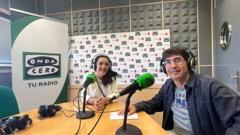 Pedro Cebri&aacute;n y Sara Camacho