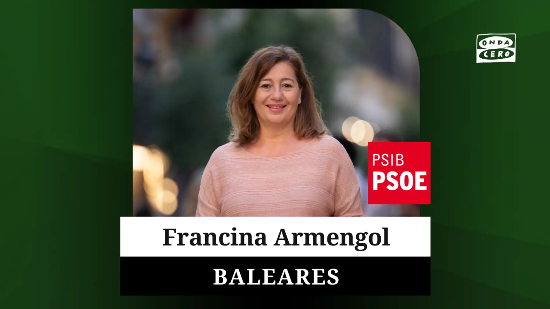 Así es Francina Armengol, candidata del PSIB a revalidar una tercera legislativa 