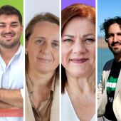 Los principales candidatos y candidatas a la alcaldía de Puerto Real