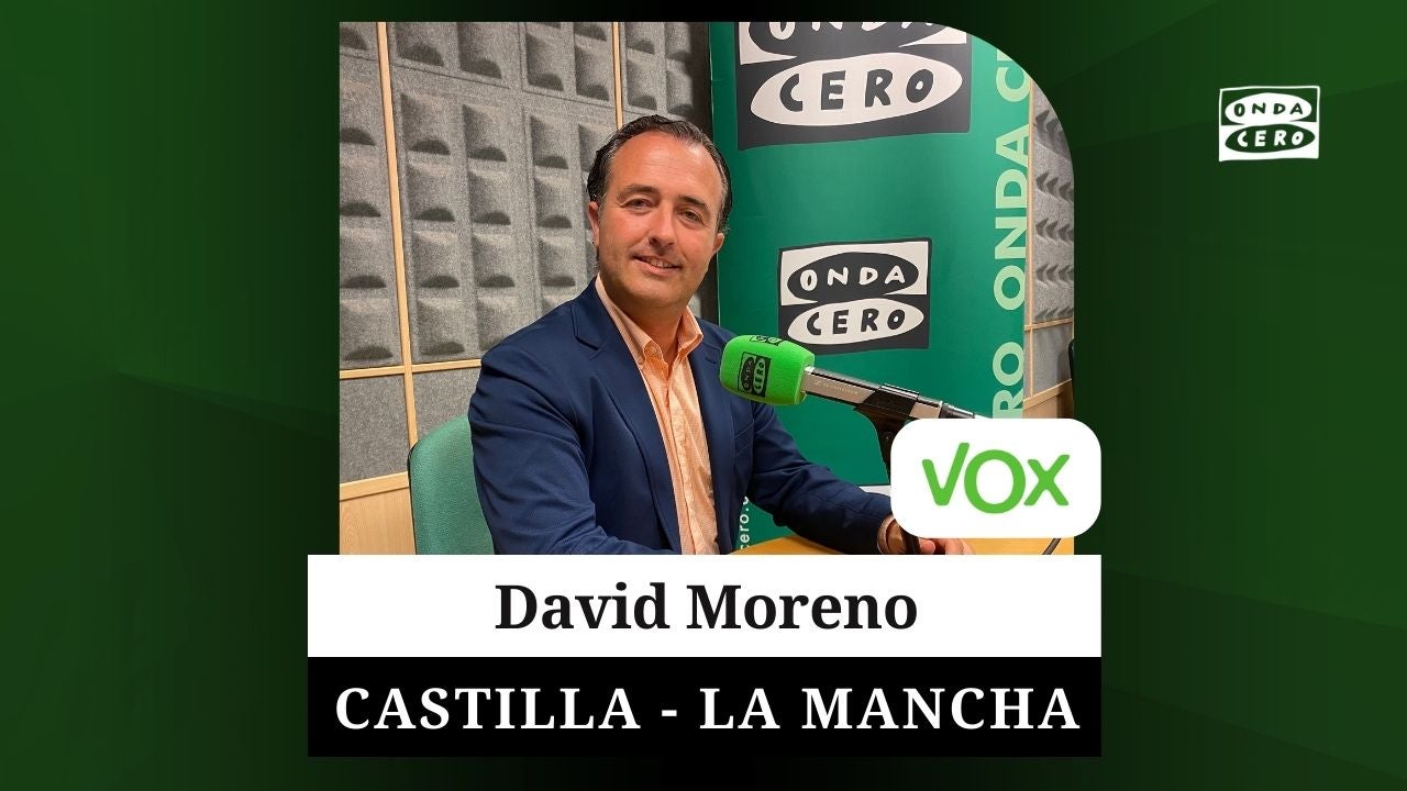 David Moreno, candidato de VOX, a por la llave de Gobierno en Castilla-La Mancha David Moreno, candidato de VOX, a por la llave de Gobierno en Castilla-La Mancha