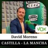 David Moreno, candidato de VOX, a por la llave de Gobierno en Castilla - La Mancha