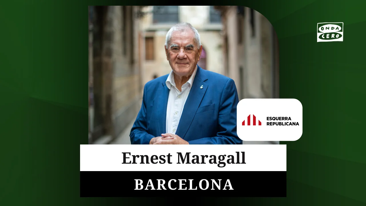 Ernest Maragall, candidato de ERC en las elecciones de Barcelona 2023: ganar, pero ahora para gobernar