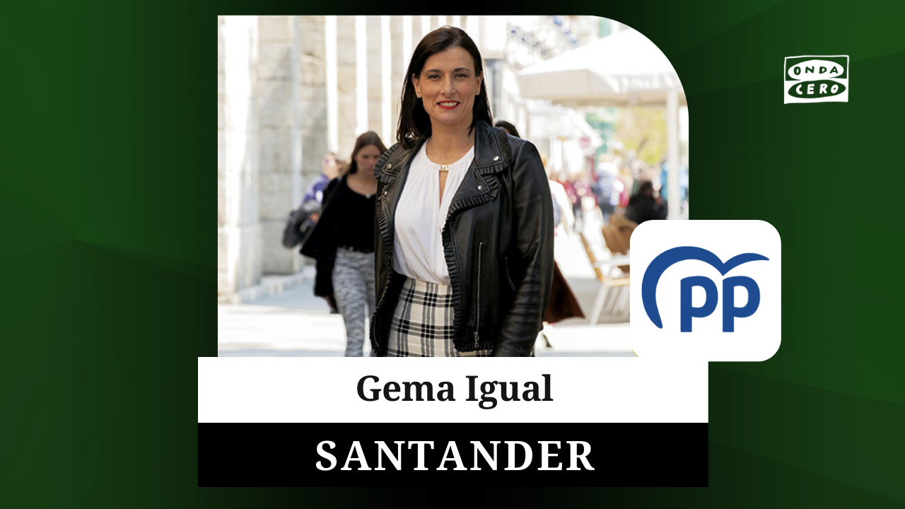 Gema Igual, la primera mujer en llegar a la alcaldía de Santander Gema Igual, la primera mujer en llegar a la alcaldía de Santander