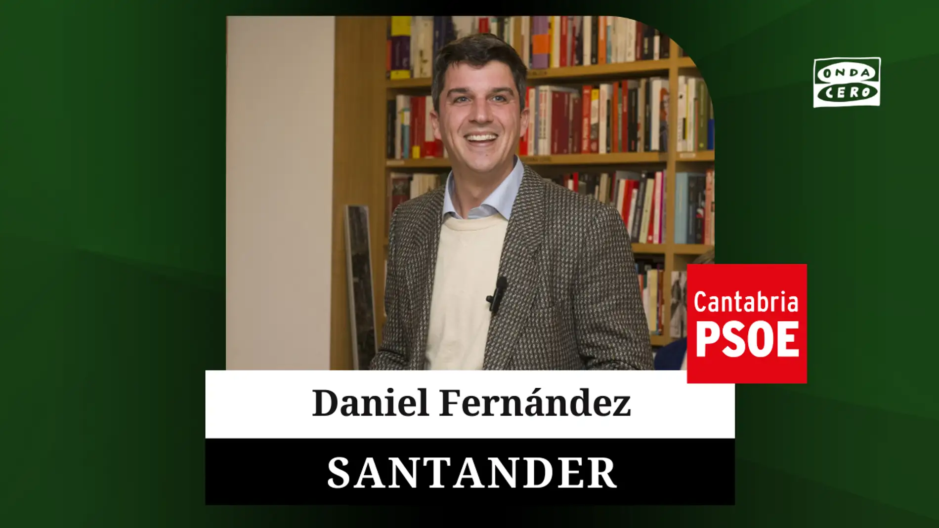 Daniel Fernández, un santanderino de Liébana que quiere acabar con más de 40 años de gobiernos populares