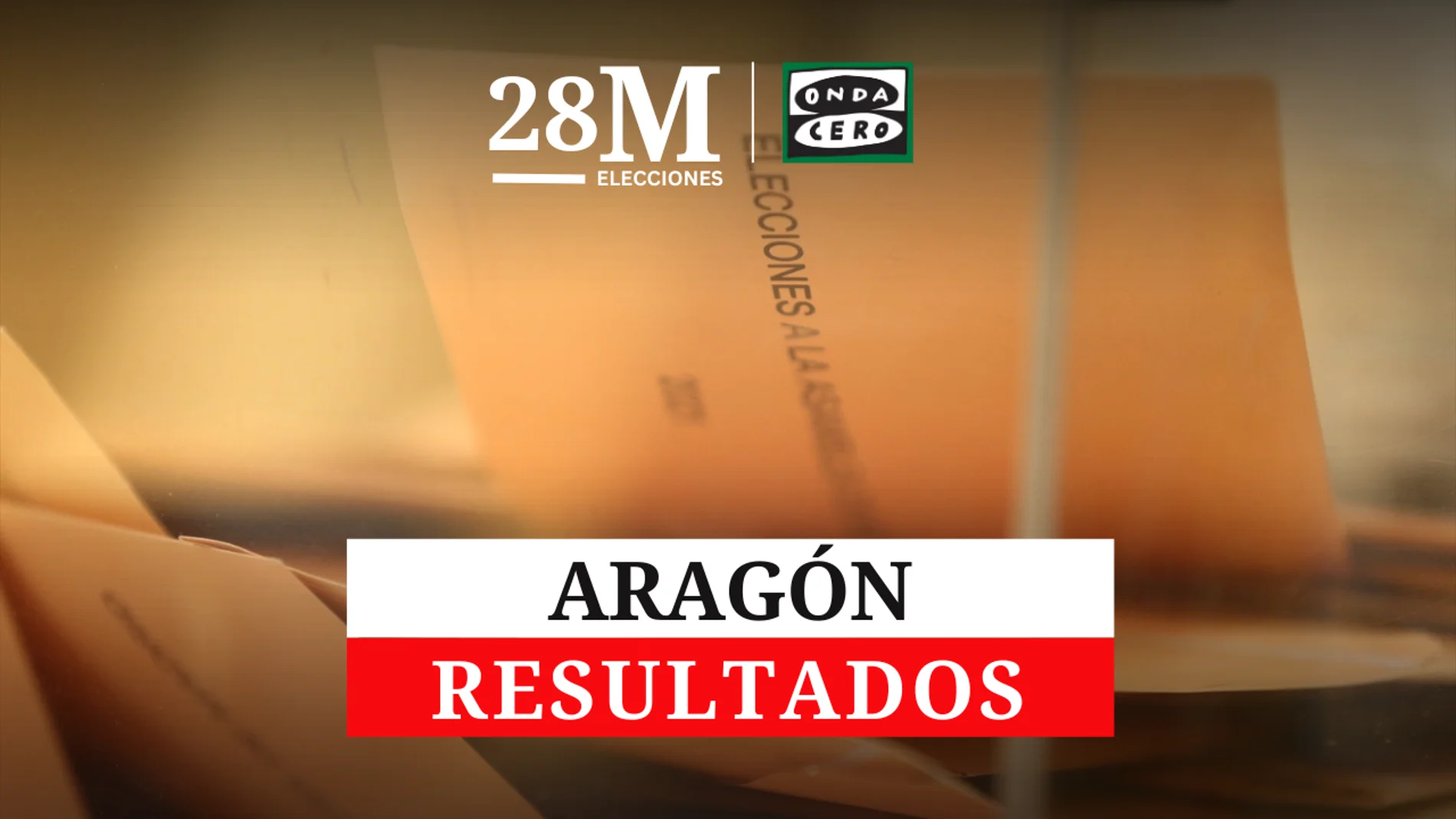 Resultados de las elecciones en Aragón 2023
