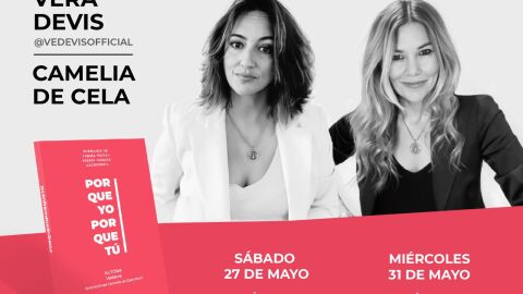 Vera Devis y Camelia de Cela presentan su obra literaria "Porqueyoporquetu"