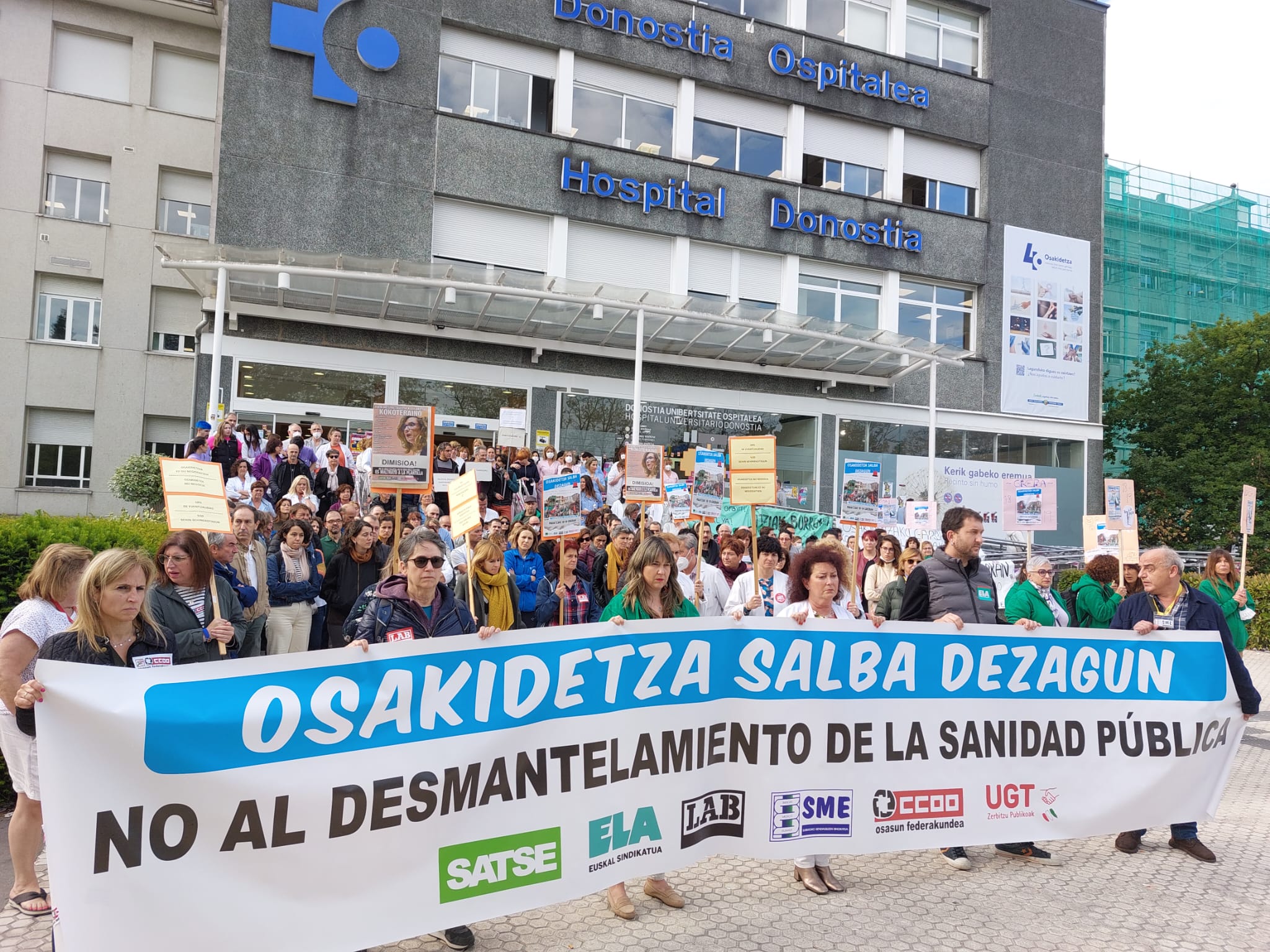 Los sindicatos vascos convocan dos días de huelga en el sector público Los sindicatos vascos convocan dos días de huelga en el sector público