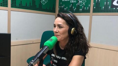 Carmen Mateos durante la entrevista en M&aacute;s de Uno Almer&iacute;a