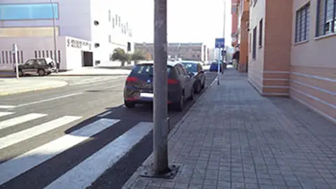 El atropello tuvo lugar en la calle Severo Ochoa El atropello tuvo lugar en la calle Severo Ochoa