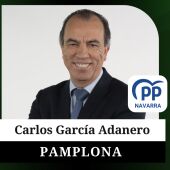 Carlos García Adanero, candidato del Partido Popular a la alcaldía de Pamplona
