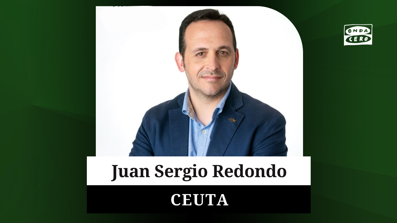 Juan Sergio Redondo Pacheco, candidato de VOX a la presidencia de Ceuta Juan Sergio Redondo Pacheco, candidato de VOX a la presidencia de Ceuta