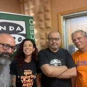 Sergio Miró, Carolina Jiménez, Fran Villalba y Junior Melo en La Cultureta con Mojo Sergio Miró, Carolina Jiménez, Fran Villalba y Junior Melo en La Cultureta con Mojo