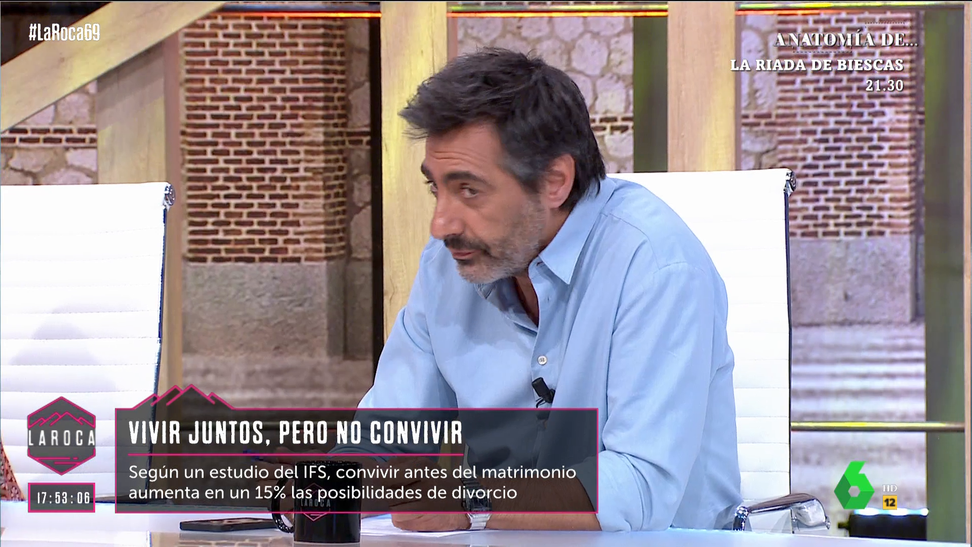Juan del Val: "La pareja como está concebida en general, no funciona" Juan del Val: "La pareja como está concebida en general, no funciona"
