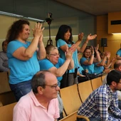 Aplausos de las trabajadoras de Ayuda a Domicilio Aplausos de las trabajadoras de Ayuda a Domicilio