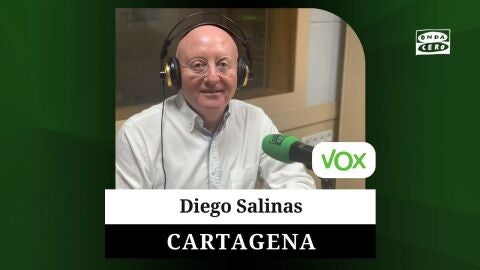Diego Salinas, candidato VOX al Ayuntamiento Cartagena Diego Salinas, candidato VOX al Ayuntamiento Cartagena