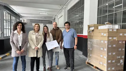 El gobierno anuncia un dispositivo especial "para garantizar el voto" de 958.636 asturianos este 28M Delia Losa en el Parque Móvil de Oviedo.