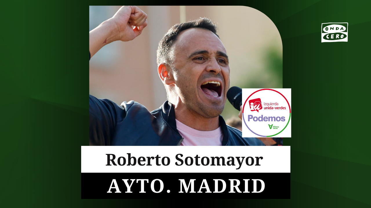 Quién es Roberto Sotomayor, el exatleta candidato de Podemos a la Alcaldía de Madrid Quién es Roberto Sotomayor, el exatleta candidato de Podemos a la Alcaldía de Madrid