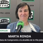 Marta ronda, candidata de Compromís a La Vila.