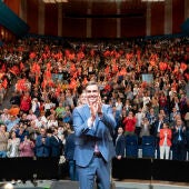 El presidente del Gobierno, en un acto de campaña del PSOE.