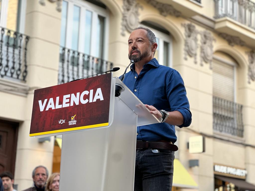 Juan Manuel Badenas, candidato de VOX a la alcaldía de València Juan Manuel Badenas, candidato de VOX a la alcaldía de València