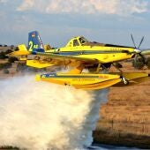 Hidroavión incendios forestales Extremadura