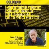 Coloquio con el periodista Ignacio Cembrero. - APO